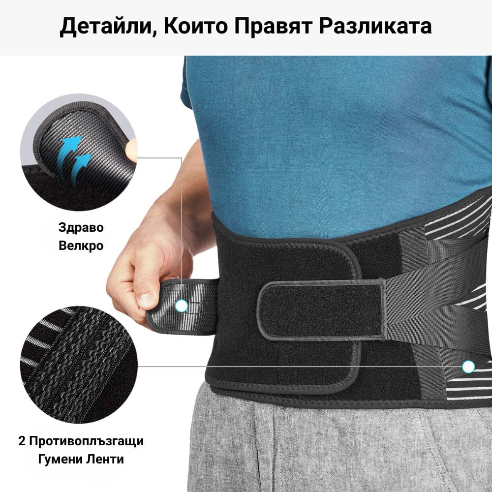 Комплект 2 лумбални колана Better Posture Pro #16 4